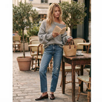 Pull en maille Élowyne à épaules dénudées