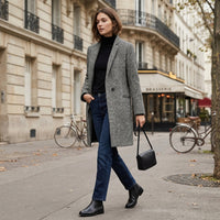 Manteau structuré texturé Camille
