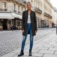 Veste mi-saison élégante et ajustée