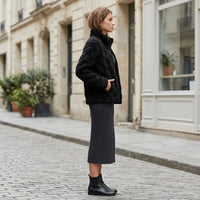 Veste zippée texturée Grimila