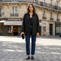 Veste longue matelassée Faith