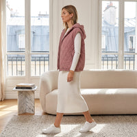 Gilet matelassé à capuche Sabine