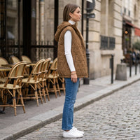 Gilet matelassé à capuche Sabine