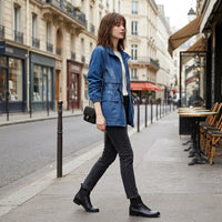 Veste en jean légère et ajustée