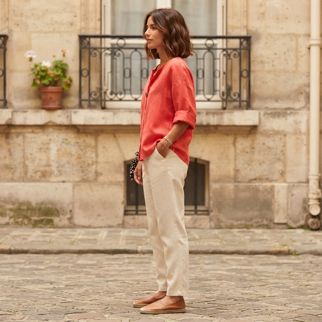 Blouse Gemma Chic et Décontractée