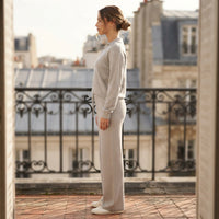 Ensemble Naya zippé à pantalon large