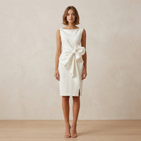 Robe midi Dannell à nœud