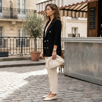 Blazer Vivienne à la coupe ajustée et raffinée