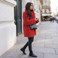 Manteau d'hiver Elina effet mouton