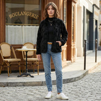Veste zippée texturée Grimila