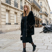 Manteau long et doux Amira