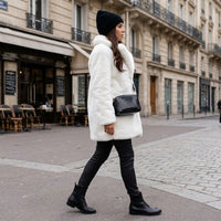 Manteau d'hiver Elina effet mouton