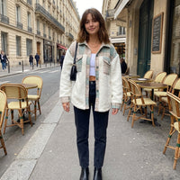 Veste pour femme douce effet laine