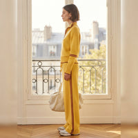Ensemble détente à demi-zip et bandes latérales