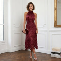 Robe midi dos nu Moreau Lyon