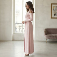 Robe de soirée en satin Eulalie
