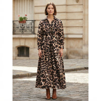 Robe chemise longue et élégante Delphine