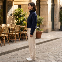 Veste courte en laine Adeline