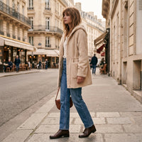Manteau long et doux Amira