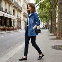 Veste en jean légère et ajustée