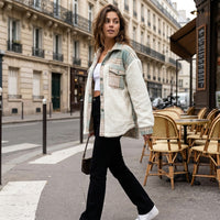 Veste pour femme douce effet laine