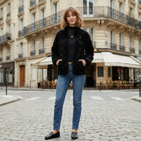 Veste zippée texturée Grimila
