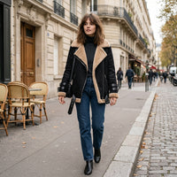 Veste aviateur chaude Sofia