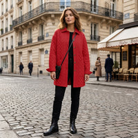 Veste longue matelassée Faith