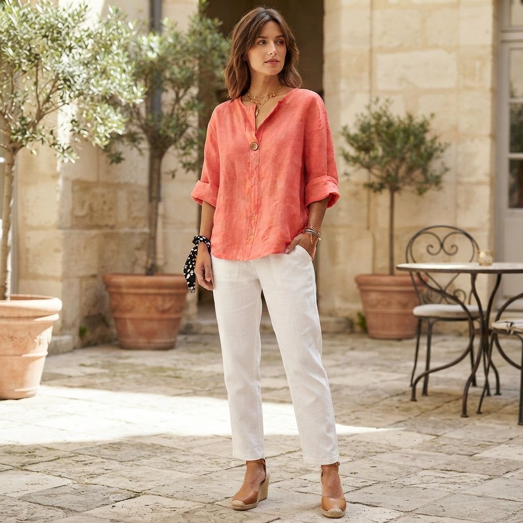 Blouse Gemma Chic et Décontractée