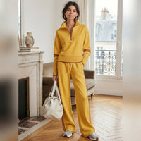 Ensemble détente à demi-zip et bandes latérales