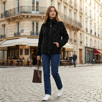 Veste zippée texturée Grimila
