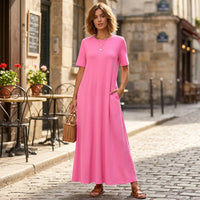 Robe longue décontractée Julie avec poches