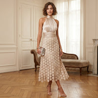 Robe midi dos nu Moreau Lyon