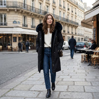 Manteau d'hiver imperméable et isolant