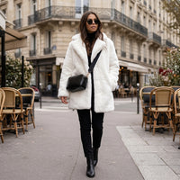 Manteau d'hiver Elina effet mouton