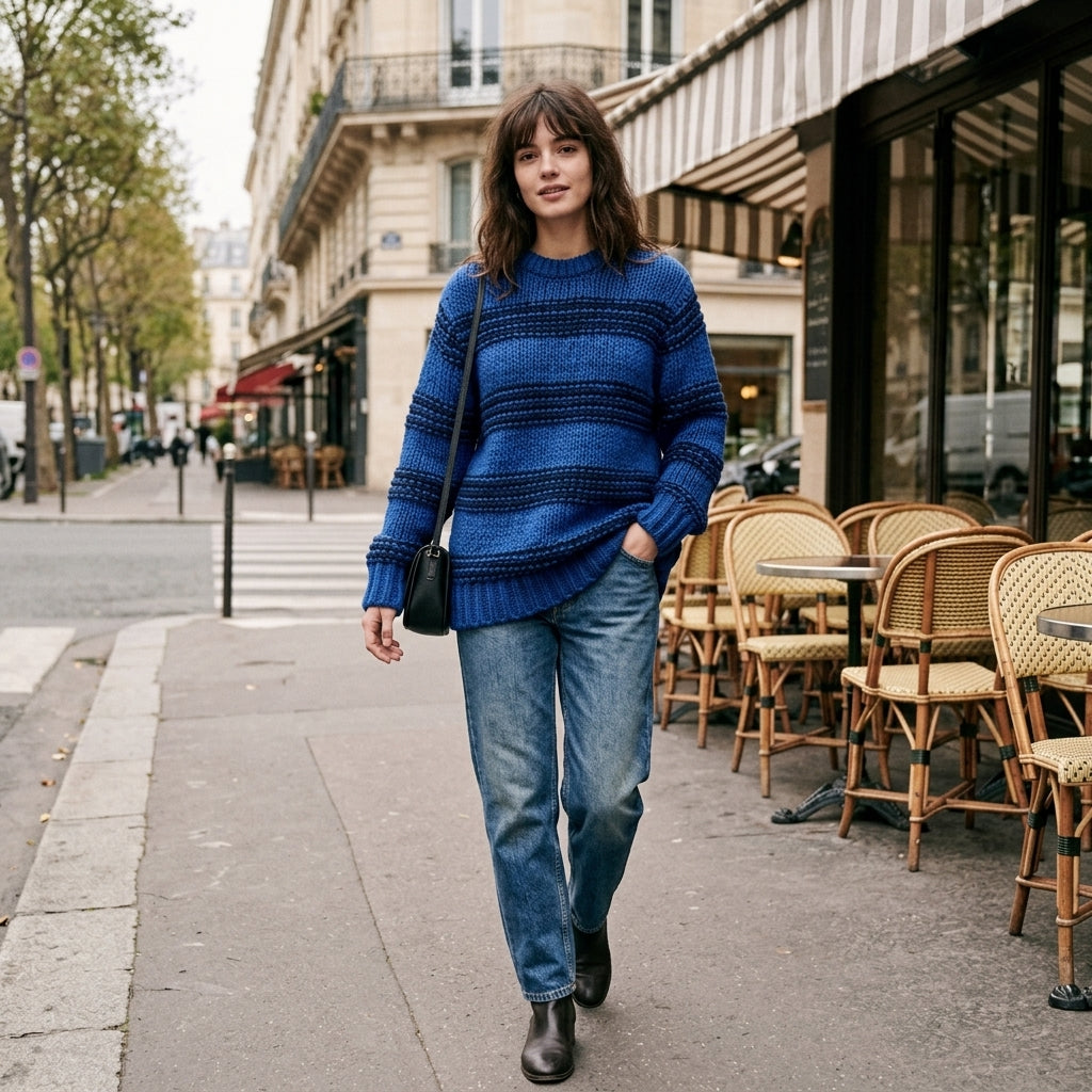 Pull en laine norvégienne Georges