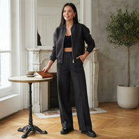 Ensemble Myxella trois pièces à jambes larges