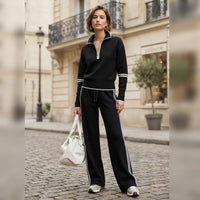 Ensemble détente à demi-zip et bandes latérales