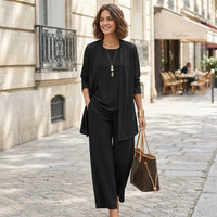 Costume trois pièces à jambes larges