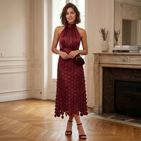 Robe midi dos nu Moreau Lyon