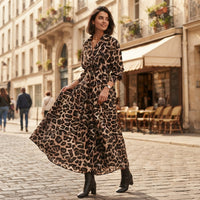 Robe chemise longue et élégante Delphine