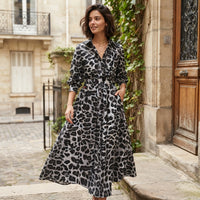 Robe chemise longue et élégante Delphine