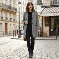 Manteau structuré texturé Camille