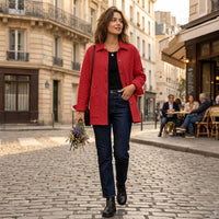 Veste longue matelassée Faith
