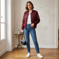 Blouson bomber léger pour femme
