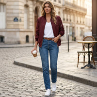 Blouson bomber léger pour femme