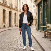 Blouson bomber léger pour femme