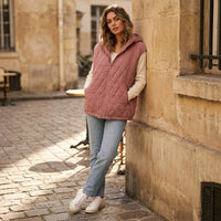 Gilet matelassé à capuche Sabine