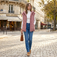 Gilet matelassé à capuche Sabine
