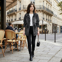 Veste en jean légère et ajustée